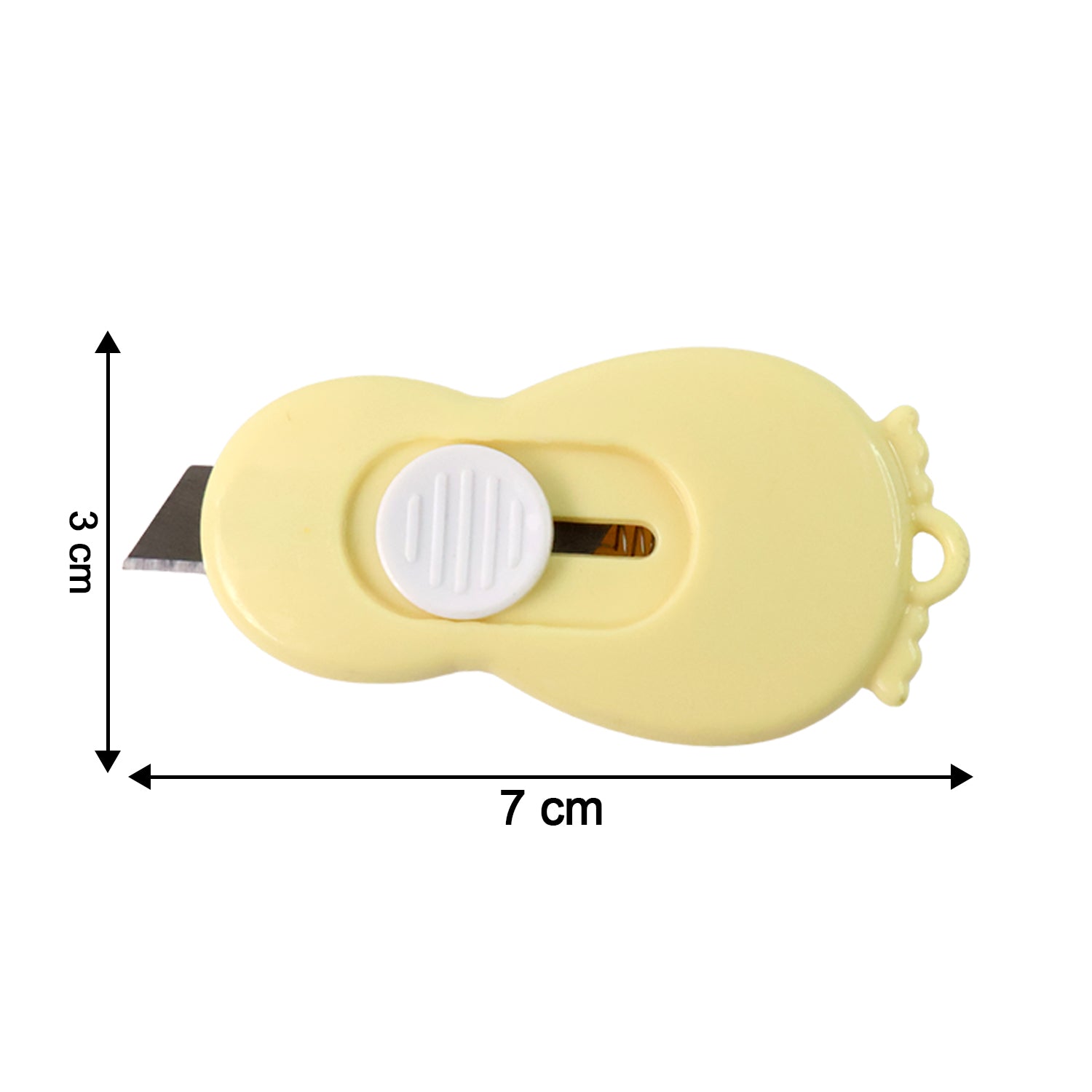 Compact Mini Safety Cutter with Retractable Blade - (1 Pc) Compact Mini Safety Cutter with Retractable Blade - (1 Pc)